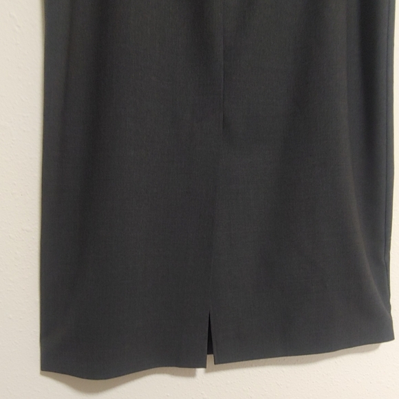 Gray office Maxi skirt size 12 - Picture 6 of 8